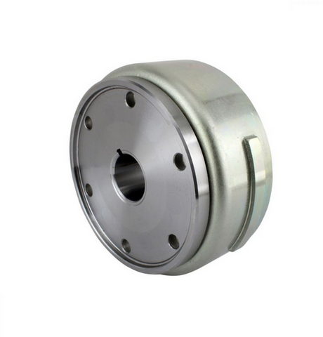 Flywheel for Yamaha YFZ450 (2004–2013), silver metal component