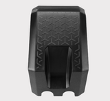 Gun Holder Rack – Universal UTV, black plastic with a textured surface, by DGT Agri