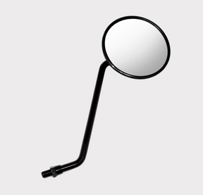 Mirror – Universal 10mm for Can-Am Outlander, DGT Agri; round black housing with threaded stem.