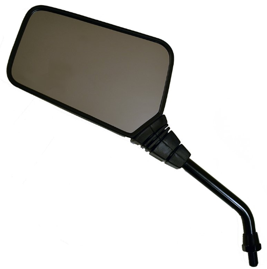Mirror by DGT Agri, universal left ATV square mirror with black frame