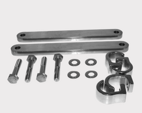 Mounting Kit Standard Trax LifeGuard – DGT Agri, metal mounting bars with bolts, washers, nuts, and clamps (2 bars)