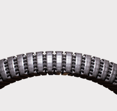 LifeGuard CPD & Mounting – Trax by DGT Agri, black belt with interlocking teeth