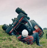 QuadGuard CPD & Mounting – Trax red DGT Agri ATV rollover protection with mounting hardware