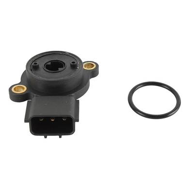 Angle sensor for Honda TRX400/TRX500 Rubicon by DGT Agri, with mounting lugs, 3-pin connector, and O-ring.
