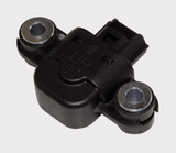 Angle sensor for Honda TRX420/TRX500, black plastic housing with two metal mounting bosses.