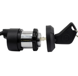 Ignition key switch and lock set for CFMOTO CForce 400-1000 (2021–2026); DGT Agri with metal cylinder and black housing