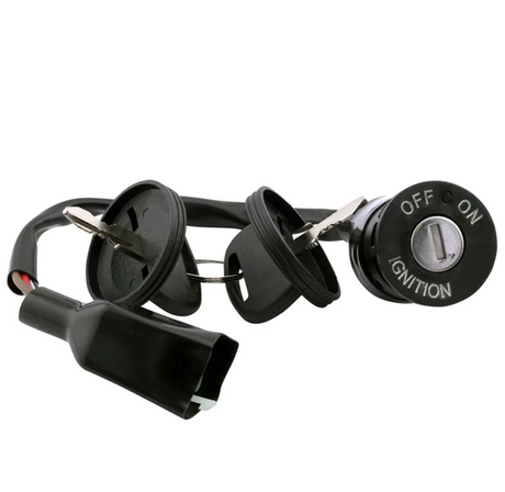 Ignition key switch set with keys and wiring harness for Yamaha YFM90/YFM110 Raptor