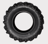 ATV tire 23x8x11, 6-ply WDT P341 ATX80 (E) by DGT Agri, rugged black rubber with aggressive tread