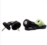 Ignition key switch for Yamaha YFM90 Raptor 2009–2013 with 2-position, includes two keys and wiring harness