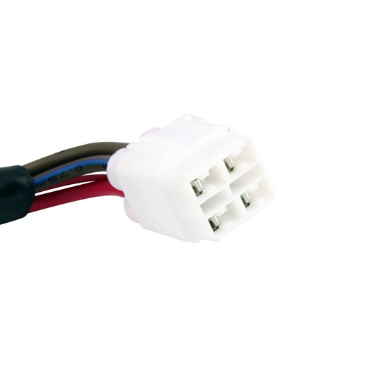 Ignition key switch harness for Yamaha YFZ450, 4-pin white connector, DGT Agri.