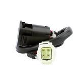 Ignition key switch, 3-position for Arctic Cat 150 Utility (2009–2019) with black housing and white 4-pin connector.