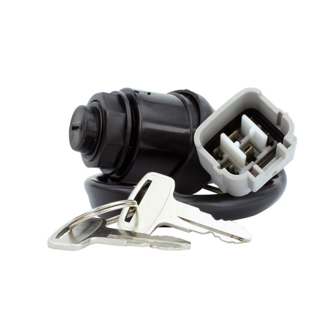 DGT Agri ignition key switch, 3-position for Kawasaki Mule Pro/Teryx (2008–2021) with two keys