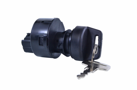 Ignition key switch, 3-position, black; DGT Agri for Arctic Cat 400-1000 ATV (2008–2021)