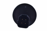 Ignition key switch, 3-position, round black base with rectangular multi-pin connector for Arctic Cat 400-1000.