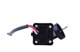 Ignition key switch – 2-position for Suzuki LTZ90 QuadSport, black plastic housing with wiring harness (DGT Agri)