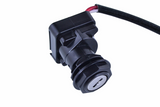 Ignition key switch, 2-position, by DGT Agri for Suzuki LTZ90 QuadSport; black plastic housing with key slot.