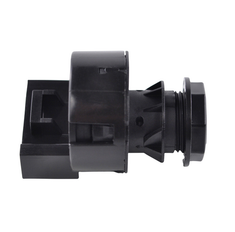 Ignition key switch, 4-position, black plastic, DGT Agri for Polaris Ranger Crew/Sportsman/RZR