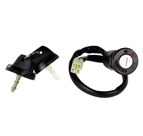 Ignition key switch (2-position) with two keys and wiring harness for Honda TRX450R/ER 2004–2014