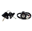 Ignition key switch set with two keys and wiring harness for Honda TRX300EX Sportrax (1993–2006) by DGT Agri