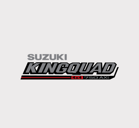 Sticker decal for Suzuki KingQuad 750 4x4 AXI tank logo