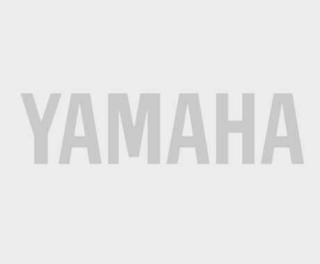 Sticker Yamaha logo tank decal in silver with universal fitment for motorcycles (1983–2019)