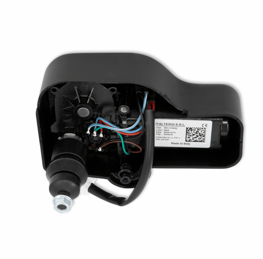 Wiper motor assembly with wiring harness for Honda SXS520 Pioneer, black housing