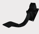 Electric throttle pedal for Polaris Ranger 570 (2015–2016), black plastic pedal with mounting bracket.