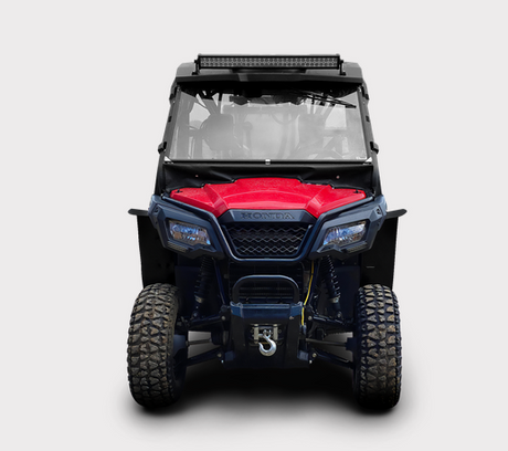 Cab Roof, Windscreen & Wiper Kit for Honda SXS520 Pioneer, blue UTV by DGT Agri