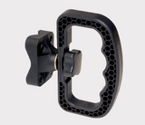 DGT Agri X Handle Utility Grab Handle, black plastic frame with hex honeycomb grip and mounting bracket