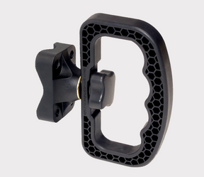DGT Agri X Handle Utility Grab Handle, black plastic frame with hex honeycomb grip and mounting bracket
