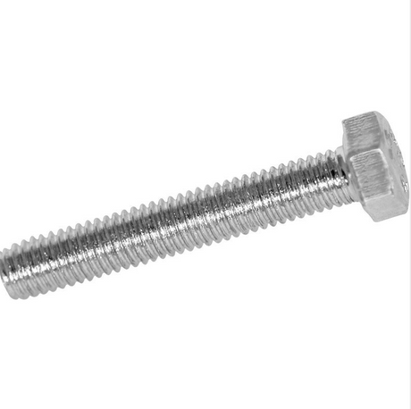Bolt - Plain 8x12 HT (AF12), silver metal, hex head, DGT Agri pack of 25