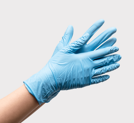 Synthetic Stretch Gloves – Extra Large, blue, DGT Agri, box of 100.