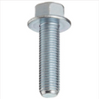 Flange bolt 10x20 HT AF14, zinc-plated, DGT Agri, pack of 25