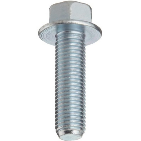 DGT Agri flange bolts 8x20 HT AF12, zinc-plated steel, hex-head with flange, pack of 25.