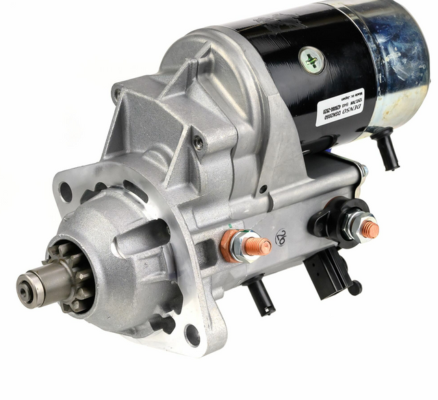 Denso gear reduction starter motor, 12V, 2.7kW for machinery starters