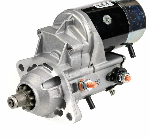 Denso gear reduction starter motor, 12V, 2.7kW, machinery starter