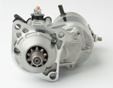 Denso gear-reduction starter motor, 24V, 4.5kW, metallic silver finish