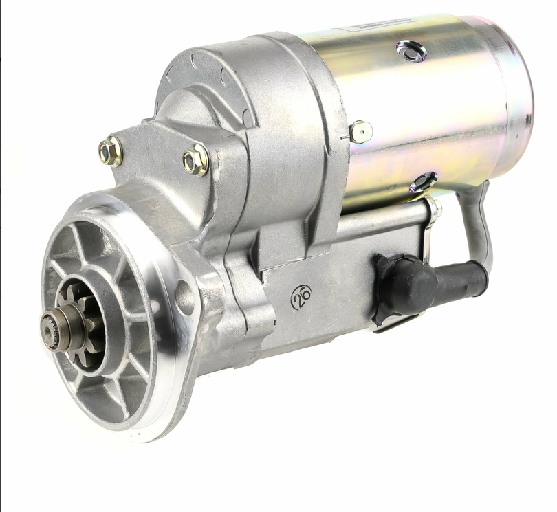 Denso gear-reduction starter motor for Komatsu WA80M/WA100M, 12V, 2.2kW