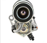 Denso gear reduction starter motor, silver metallic finish, 12V 2.2kW for Komatsu WA80M WA100M
