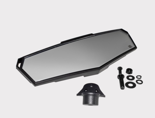 Centre rear view mirror for CFMoto UForce 950 / ZForce 950 by DGT Agri, with mounting hardware