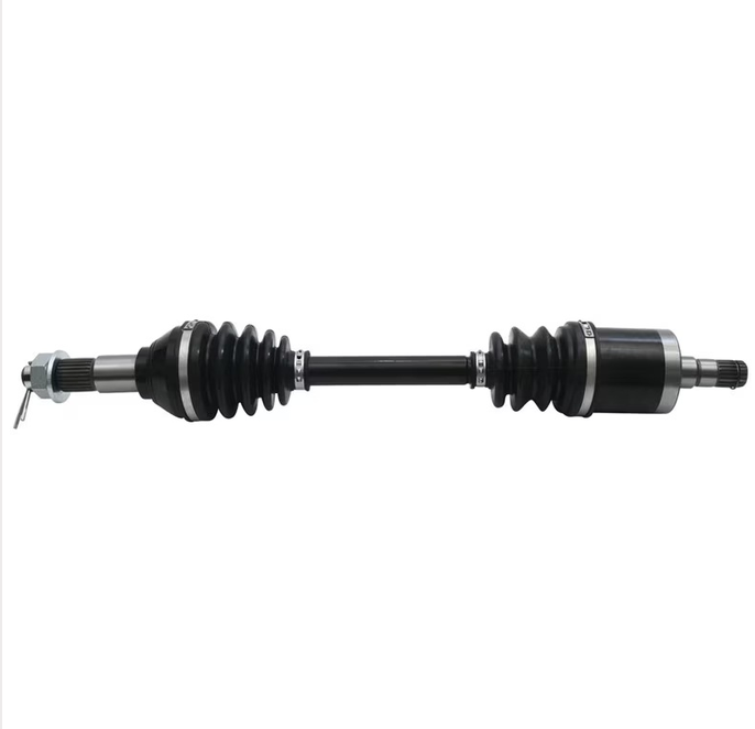 Front LH CV Shaft for Can-Am Outlander/Renegade (2018–2025) by DGT Agri, complete drive shaft with black boots.