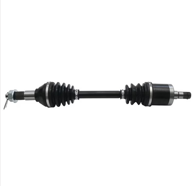 Front LH CV Shaft for Can-Am Outlander/Renegade (2018–2025) by DGT Agri, complete drive shaft with black boots.