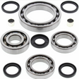 Front differential bearing and seal kit for Polaris 2002–2007 by DGT Agri, with steel bearings and black seals.