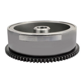 Flywheel and ring gear, metal gray, for Yamaha YFM 600 Grizzly (1998–2001)