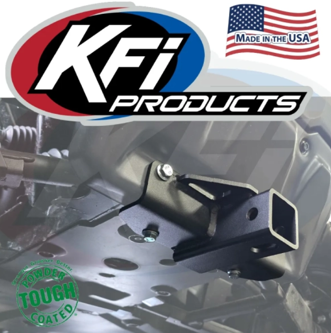 KFI front lower receiver hitch for CFMoto UForce U10 Pro (2025–2026), powder-coated steel