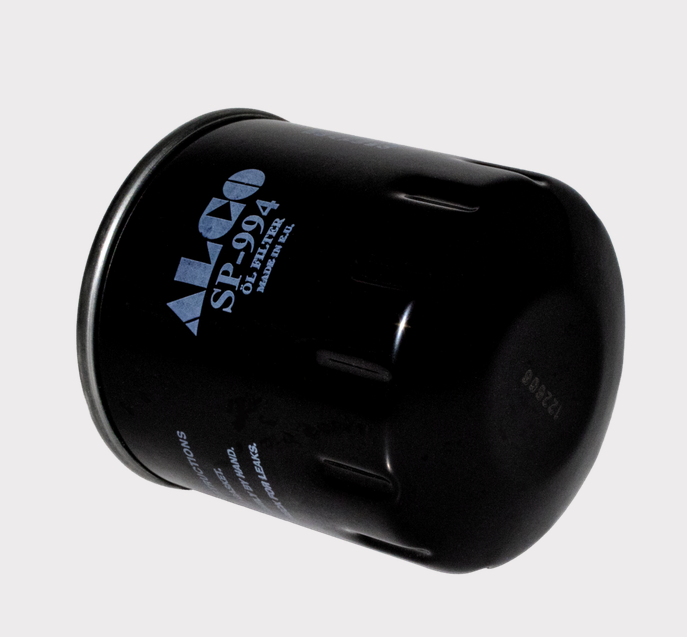 Oil filter by DGT Agri for CFMoto UForce U10 Pro / Highland (2025–2026), black metal canister.