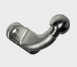 Tow Ball 50mm chrome flange type hitch ball for tow bars.