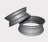 Clic Front Rim 4 x 12 wheel rims, silver RAL9006, Type 12, pack of 2 by DGT Agri