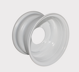Clic Rim 6 x 10 wheel rim, white Type 8, DGT Agri, for off-road/ATV use.