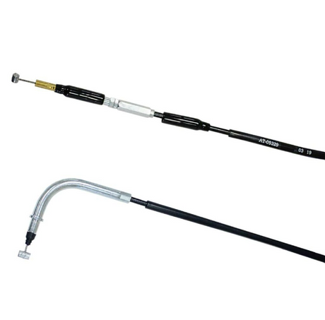 Reverse cable set for Honda TRX420/500/520 (2014–25) by DGT Agri, set of black and silver motor vehicle control cables.